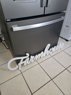 46" W Farmhouse Word Wall Sign