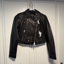 BIKER LEATHER JACKET