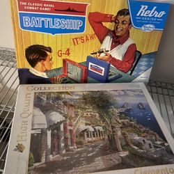 Battleship Table Game And Puzzle