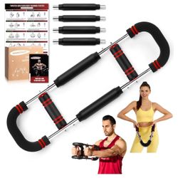 Brand New Nooncrazy Adjustable Twister Arm, Chest, Thigh Exerciser Red 30-120lb