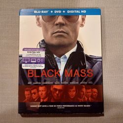 Black Mass DVD Blu-ray Combo