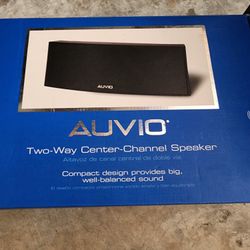 AUVIO Center-Channel Speaker (Home Audio Center Speaker)