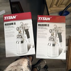 105 Capspray Titan With 3 Guns 