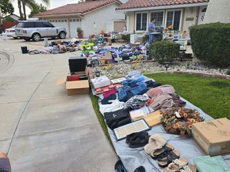 Multi family yard sale