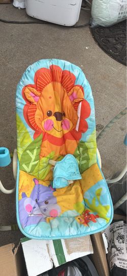 Electric Baby rocker Seat with Animal Print