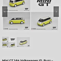 Mini GT 1.64 Volkswagen ID BUZZ