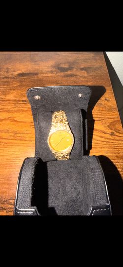 Vintage 14k Gold nugget watch