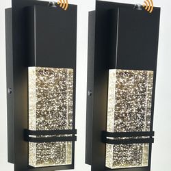 Partphoner LED Dusk To Dawn Wall Sconces 2 Pack