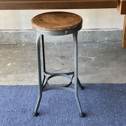 Vintage Toledo Shop Stool