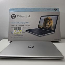 HP I3 15.6" 8 G RAM 1 Tera
