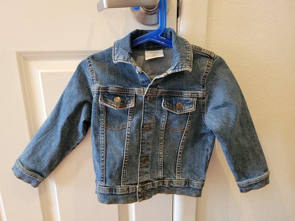 Denim Jacket Kids Toddler Size 3T