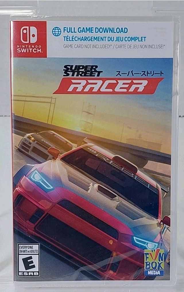 Super Street Racer Nintendo Switch - New and Sealed 