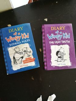 Like new diary of wimpy kids hardcover