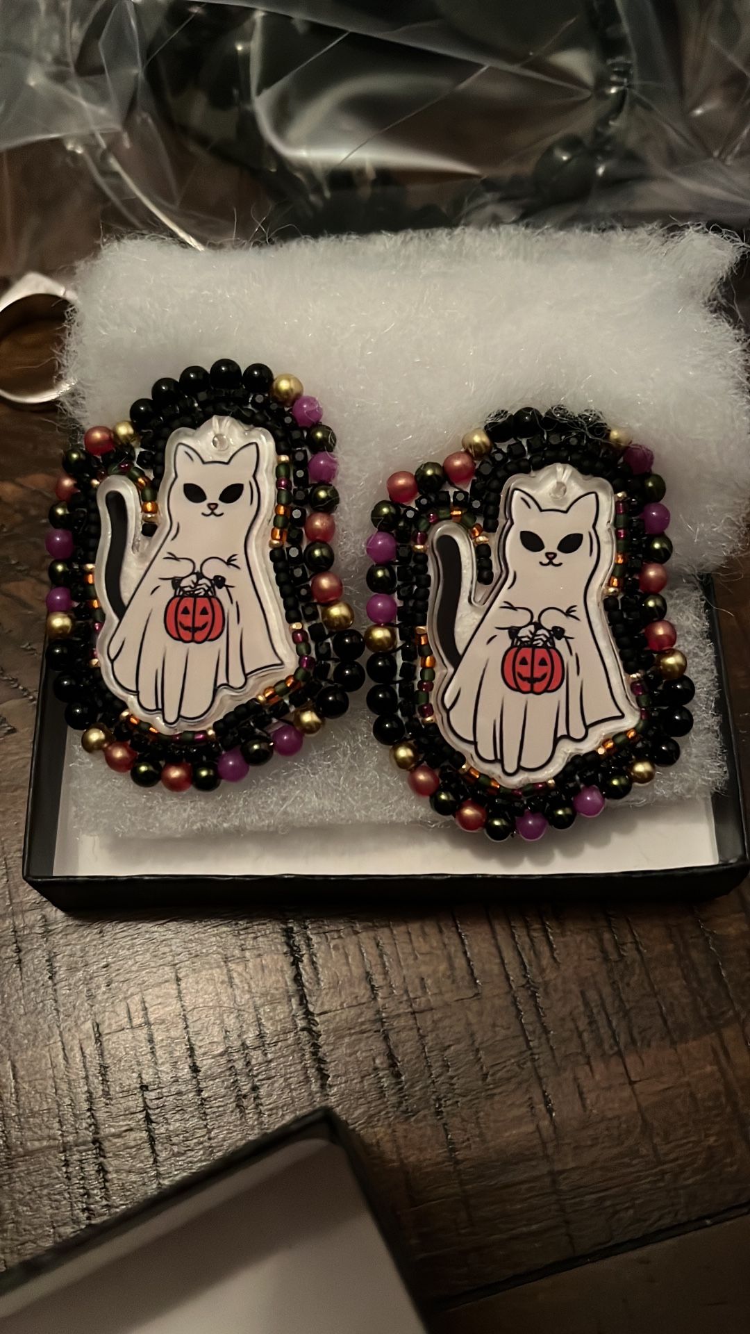 Handmade Beaded Earrings 