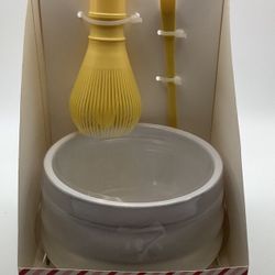 Vivitar Matcha Tea Kit/Set - White Ceramic Tea Bowl/Whisk/Scoop -