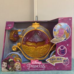 Talking remote control carriage