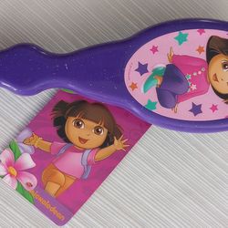 Dora the Explorer Hairbrush and Zipper Pouch