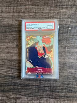 2024 One Piece EN Franky #010 English Version 1st Anniversary Set PSA 10 Gem Mint