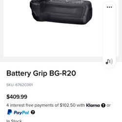 Canon BG-R20 Battery Grip