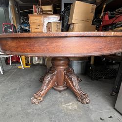 Vintage oak entry Or Dining Table