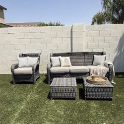Patio Set-4 Piece Patio Furniture Set