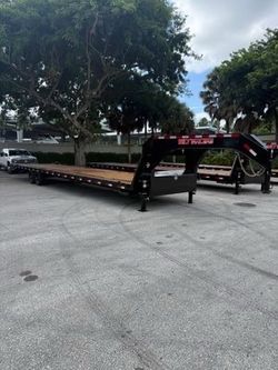 ED Trailer 8.5 x 40 Flatbed Trailer 16k
