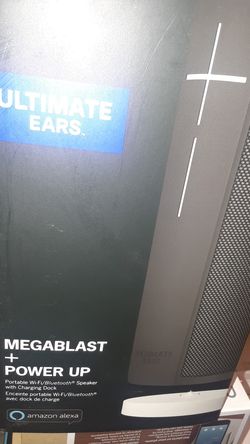 Megablast speaker with Alexa