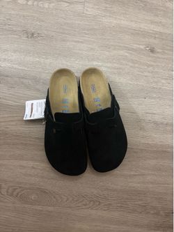 Black Birkenstock clog Size 9