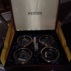 Coaster Set By The International Silver Company