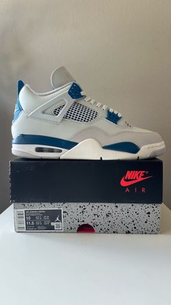 Nike Air Jordan 4s Military Blue