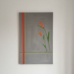 One Modern Original Abstract Painting Art Work Picture 33x49