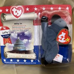 Lefty The Donkey Mini Beanie Baby 