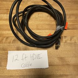 12 foot HDMI cable
