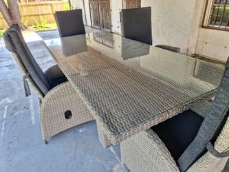 Table and chairs