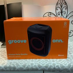 Onn Wireless Sound System, “Wireless Party Speaker” With LED Lighting, Bluetooth 