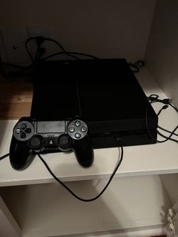 Ps4 In Good Condition With Controller, Cables, And 3 Games 
