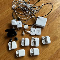 Apple Earbuds Mixed Lot 