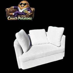 Holley Oversized Fabric Accent Chair - FREE DELIVERY 