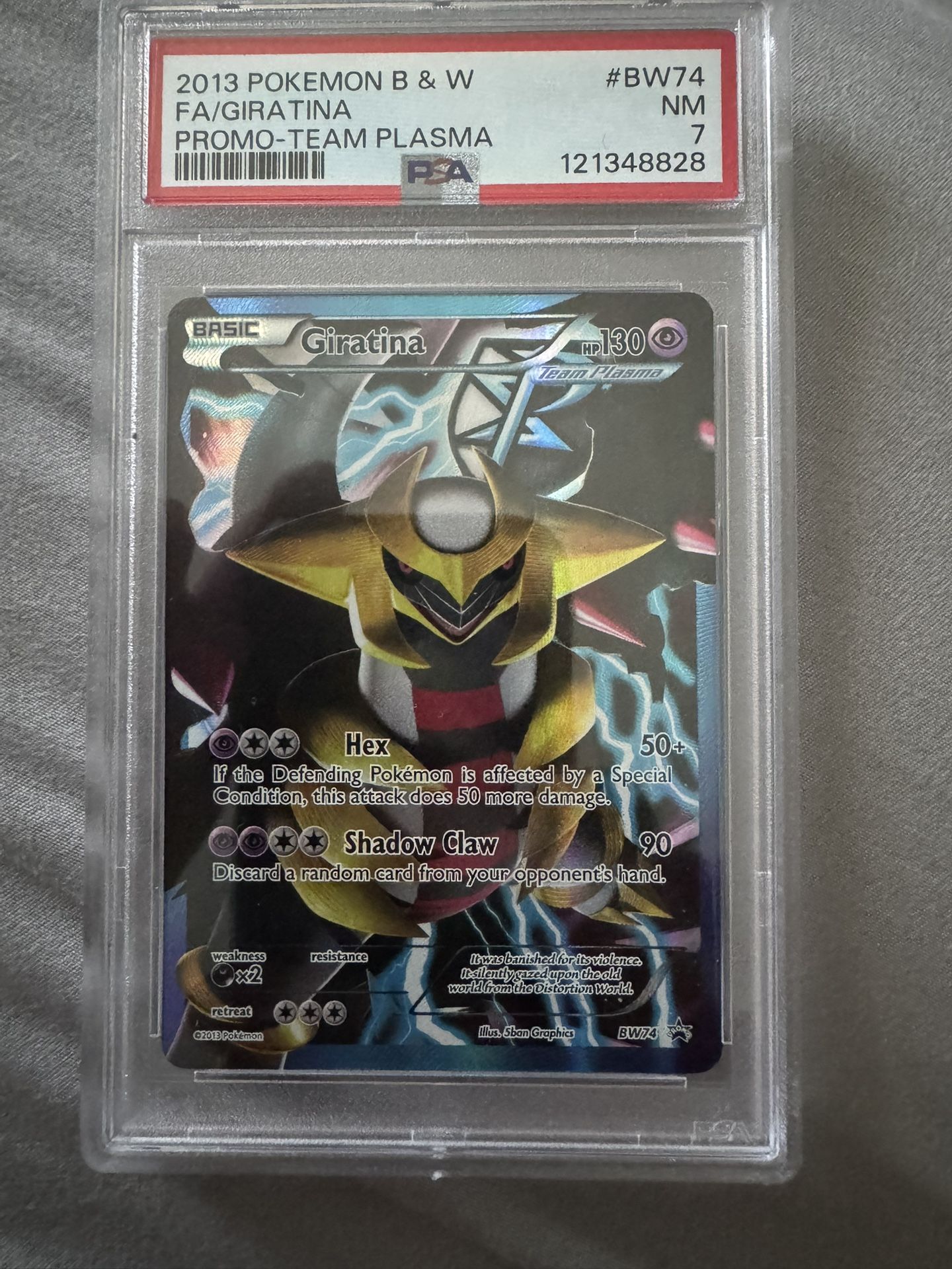 PSA 7 Giratina Full Art