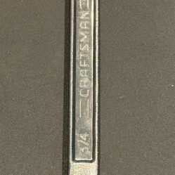 Vintage Craftsman 6 point Wrench, 3/4" - USA Part # VA-44389. Nice condition 