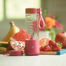 Princess House Portable Blender Fuchsia #10411