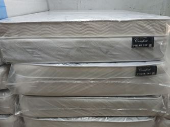 $199 pillow top queen mattress only brand new free delivery same day