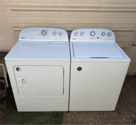 Washer and dryer set Whirlpool high Efficiency