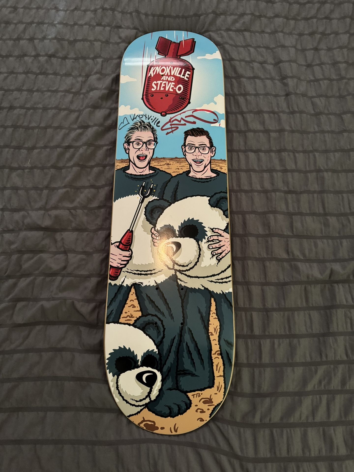 Autographed Skateboard