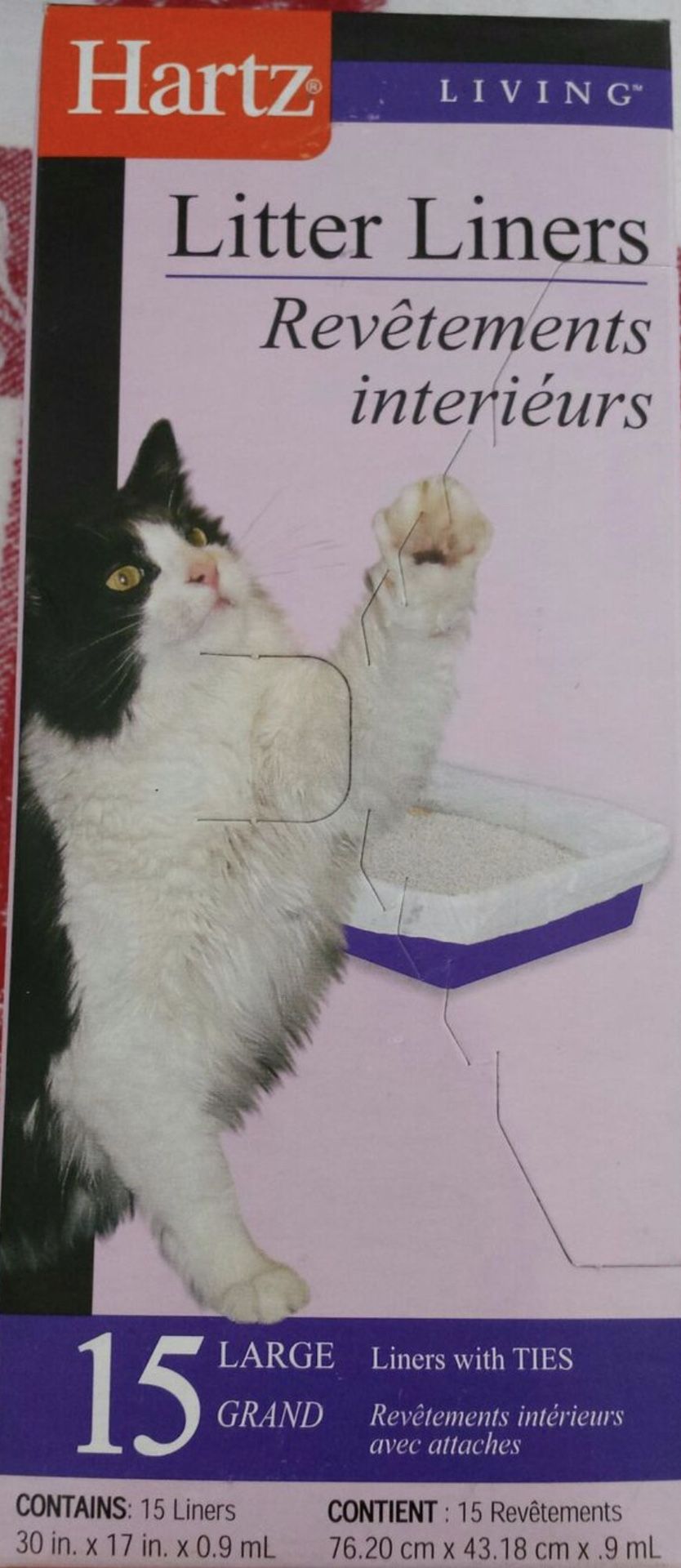 Cat litter pan liners large