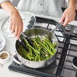 GreenPan Superior 5-quart Stainless Steel Induction Ready Sauté Pan