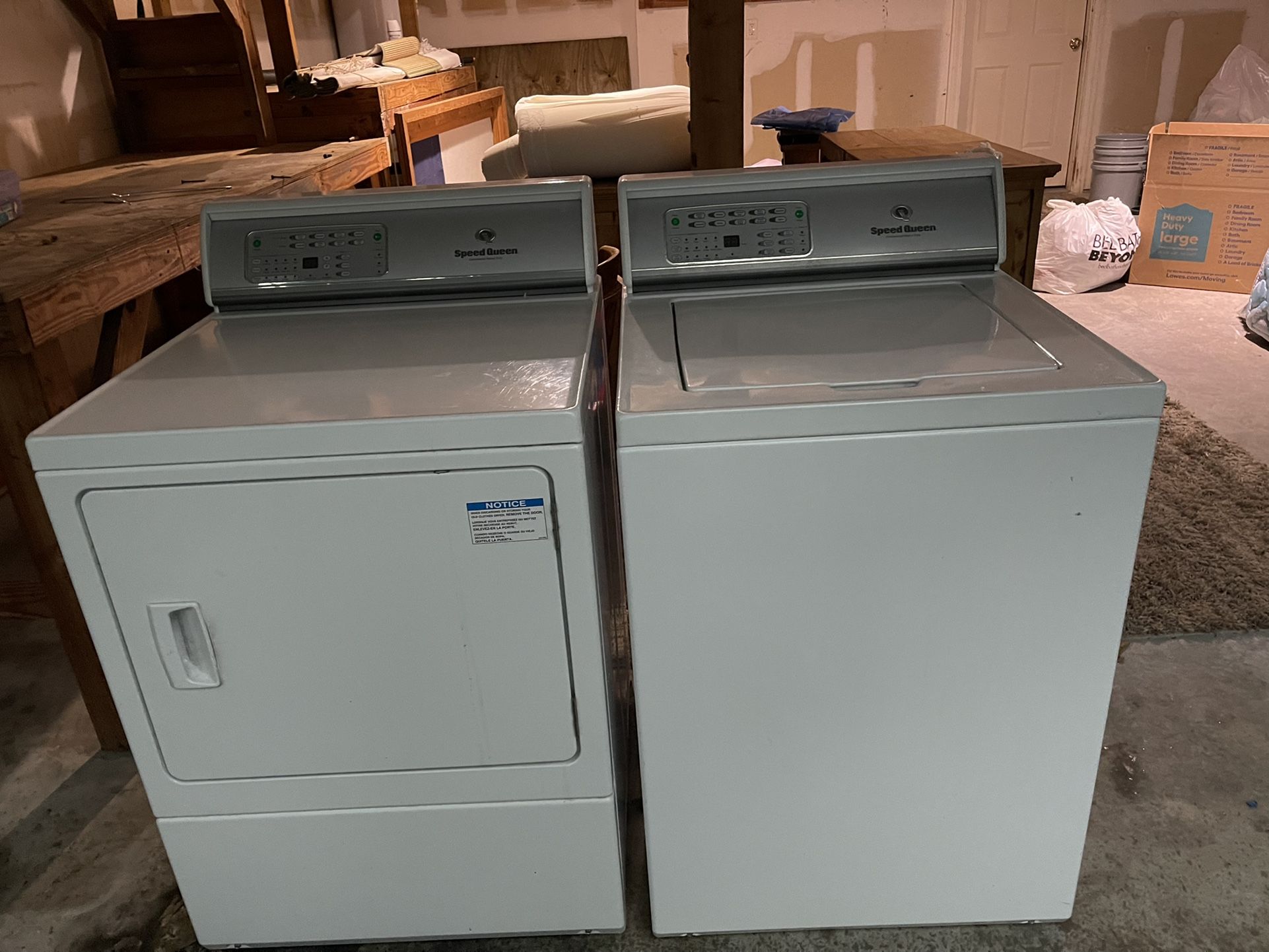 Speed Queen Washer And Dryer Set for Sale in Tomball, TX OfferUp