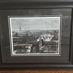 Wood Framed Artwork - Paris