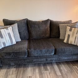 Grey/Green Couch