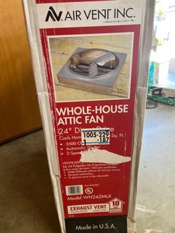 Whole House Attic Fan